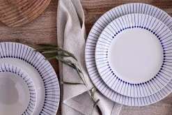 Iba Dinnerware Set - Indigo - (Set of 12)