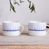 Iba Mug - Indigo - Large (Set of 2)