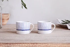 Iba Mug - Indigo - Small (Set of 2)