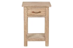 Ibo Reclaimed Wood Bedside Table - Natural