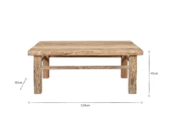 Ibo Reclaimed Wood Coffee Table - Natural