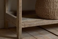 Ibo Reclaimed Wood Pantry Standing Shelves - Natural