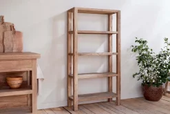 Ibo Reclaimed Wood Shelf - Natural - Wide