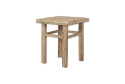 Ibo Reclaimed Wood Side Table - Natural