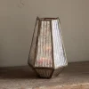 Igbo Lantern - Brass & Clear
