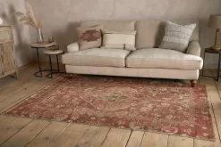 Ikowe Recycled PET Rug - Tonal Red