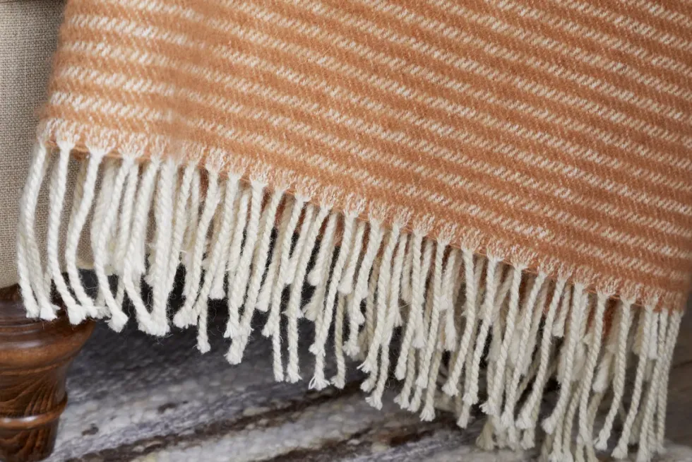 Ilaa Wool Throw - Sand