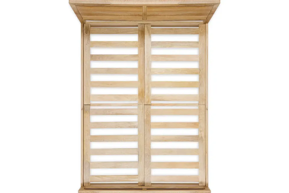 Indali Mango Wood Bed - Natural