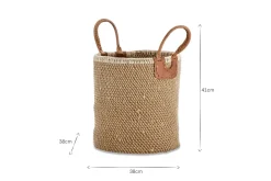 Indra Coil Basket - Natural