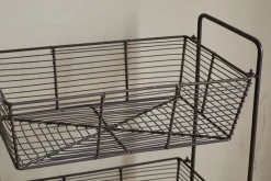 Inkollu Three Tier Storage Stand - Antiqued Brass