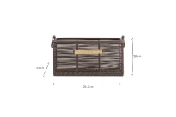Inkollu Wire Cutlery Holder - Aged Brass