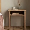 Iya Reclaimed Wood Bedside Table - Natural