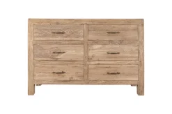 Iya Reclaimed Wood Chest of Drawers - Natural - Large