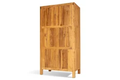 Iya Reclaimed Wood Wardrobe - Natural