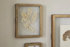 Jahala Wall Hung Photo Frame - Antique Brass - Antique Brass - Large