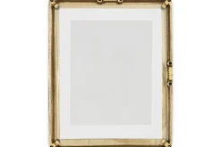 Jahala Wall Hung Photo Frame - Antique Brass - Antique Brass - Large