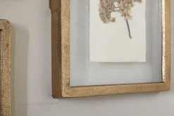 Jahala Wall Hung Photo Frame - Antique Brass - Antique Brass - Large