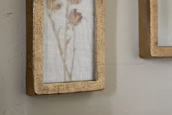Jahala Wall Hung Photo Frame - Antique Brass - Antique Brass - Large