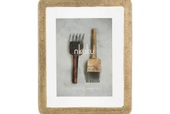 Jahala Wall Hung Photo Frame - Antique Brass - Antique Brass - Large