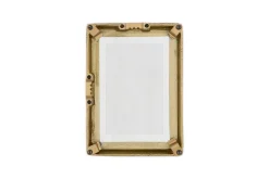 Jahala Wall Hung Photo Frame - Antique Brass - Antique Brass - Large