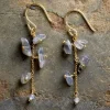 Jaradi Labradorite Earrings - Gold