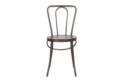 Jeavika Iron Outdoor Bistro Chair - Black