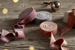 Jirani Velvet Ribbons - Mixed Colour - (Set of 3)