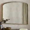 Juhli Arched Mirror - Aged Antique Brass - Large