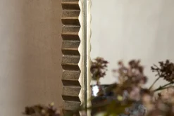 Juhli Arched Mirror - Aged Antique Brass - Large