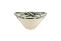 Juniper Drop Serving Bowl - Cream & Juniper - Medium