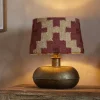 Kaadu Jute Kilim Lampshade - Rust & Natural - Medium