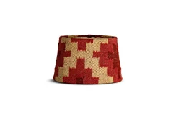 Kaadu Jute Kilim Lampshade - Rust & Natural - Medium