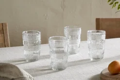 Kaanch Highball - Clear - (Set of 4)