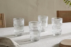 Kaanch Highball - Clear - (Set of 4)