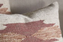 Kabir Wool Cushion Cover - Rust