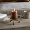 Kalik Candle Holder - Antique Brass - Large