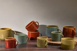 Kalini Mugs - Green - Small (Set of 2)