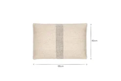 Kallu Wool & Cotton Cushion Cover - Natural