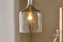 Kalsi Recycled Glass Pendant Light - Lustre - Small