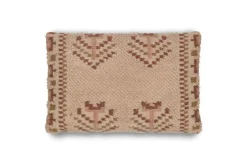 Kandy Wool & Cotton Cushion Cover - Dusty Pink