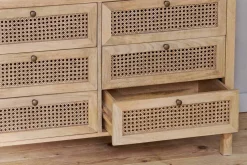 Kanz Mango Wood Chest Of Drawers - Natural