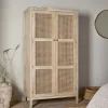 Kanz Mango Wood Wardobe - Natural