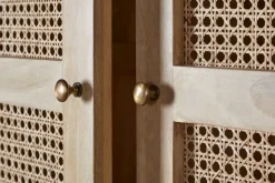 Kanz Mango Wood Wardobe - Natural