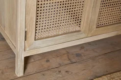 Kanz Mango Wood Wardobe - Natural