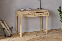 Kanz Mango Wood Writing Desk - Natural