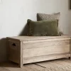 Karadi Reclaimed Wood Storage Bench - Natural