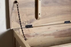 Karadi Reclaimed Wood Storage Bench - Natural