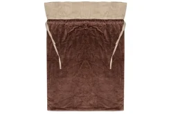 Karru Cotton Velvet Sack - Rich Mocha