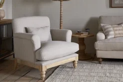 Kashi Linen Armchair - Natural