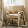 Kavya Kilim Occasional Armchair - Natural